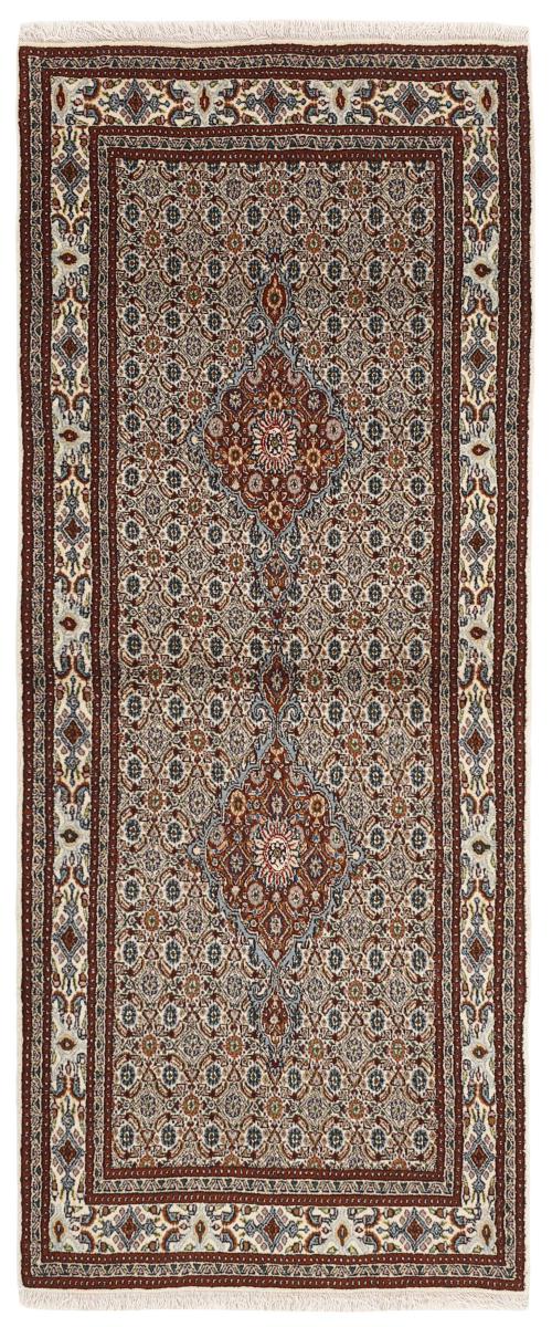 Persian Rug Moud Mahi 6'4"x2'6" 6'4"x2'6", Persian Rug Knotted by hand