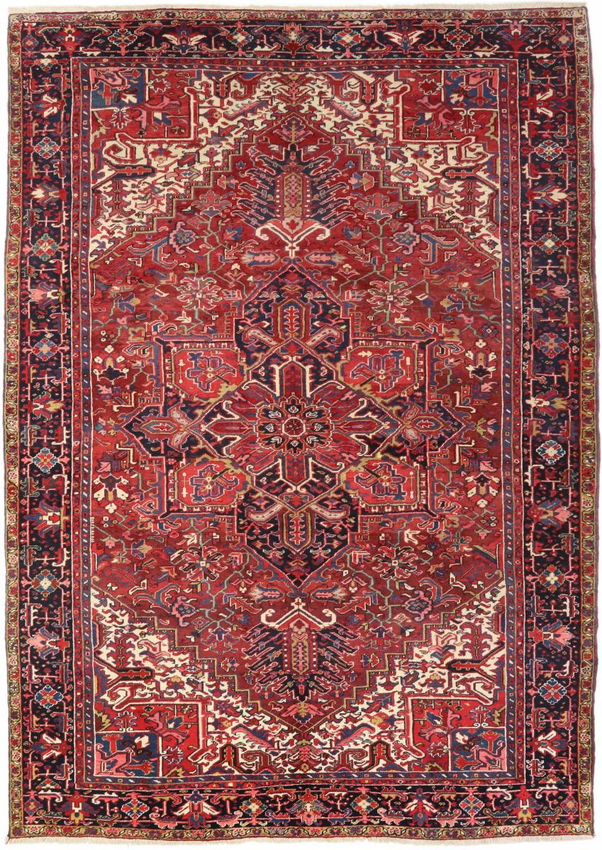 Persian Rug Heriz Antique 365x268 365x268, Persian Rug Knotted by hand