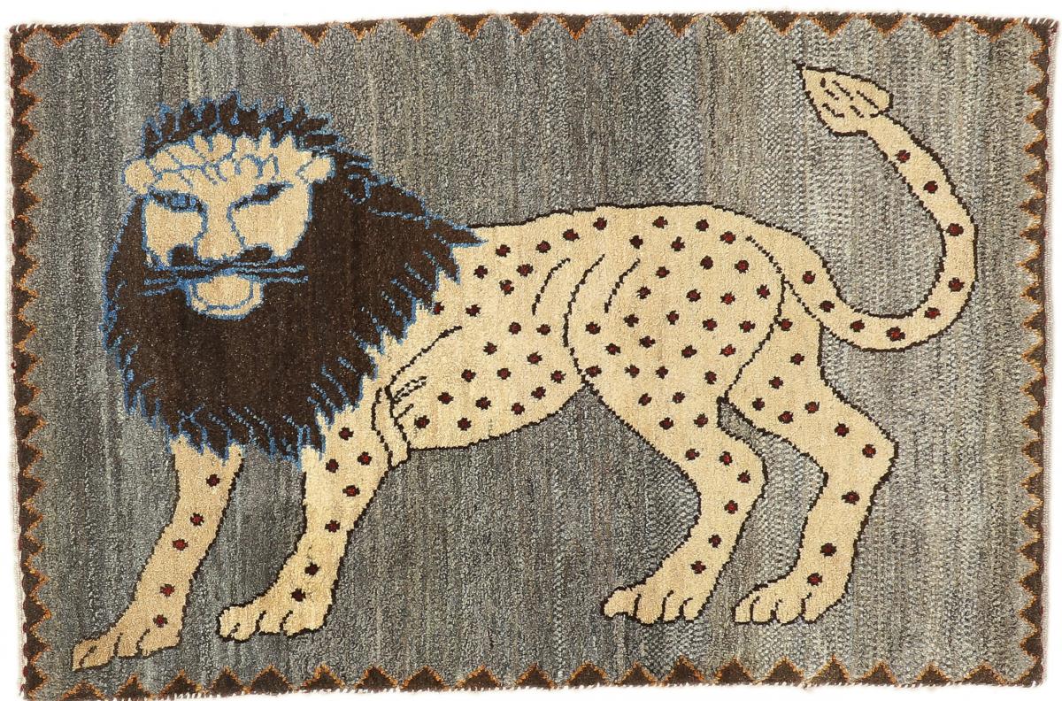  ペルシャ絨毯 ペルシャ ギャッベ ペルシャ ロリbaft Nature 95x62 95x62,  ペルシャ絨毯 手織り