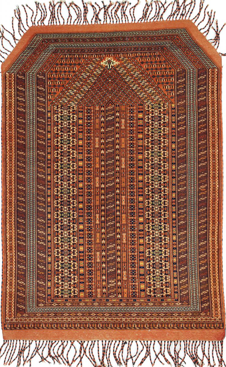 Persisk matta Turkaman Limited 135x100 135x100, Persisk matta Knuten för hand