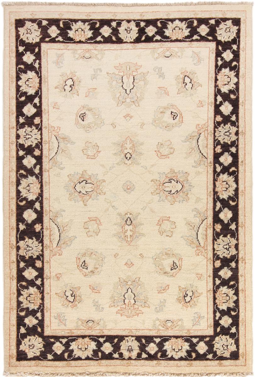 Pakistani rug Ziegler Farahan 4'10"x3'4" 4'10"x3'4", Persian Rug Knotted by hand