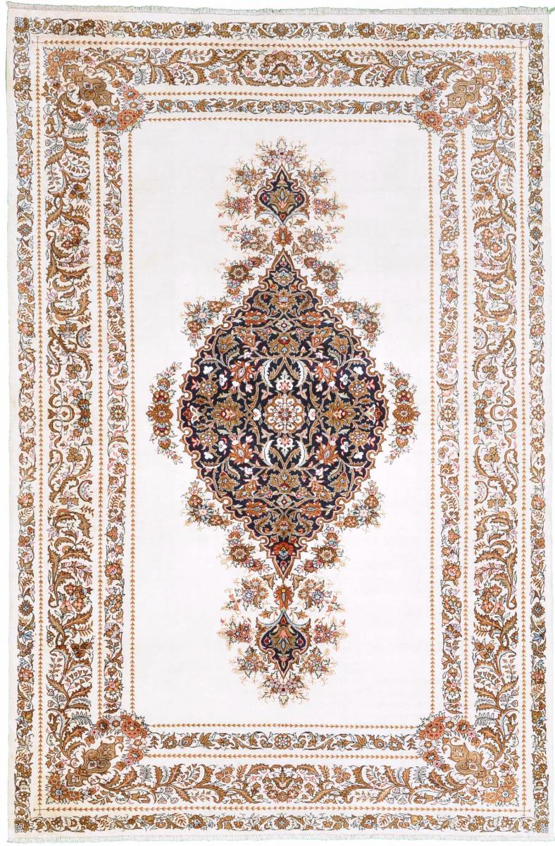  ペルシャ絨毯 クム シルク 205x135 205x135,  ペルシャ絨毯 手織り