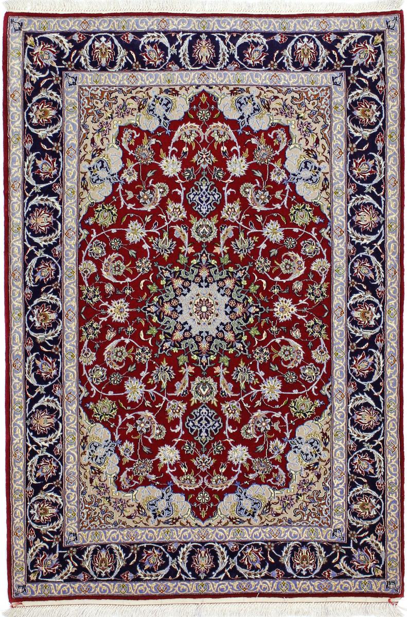 Dywan perski Isfahan Jedwabna Osnowa 164x114 164x114, Dywan perski Ręcznie tkane