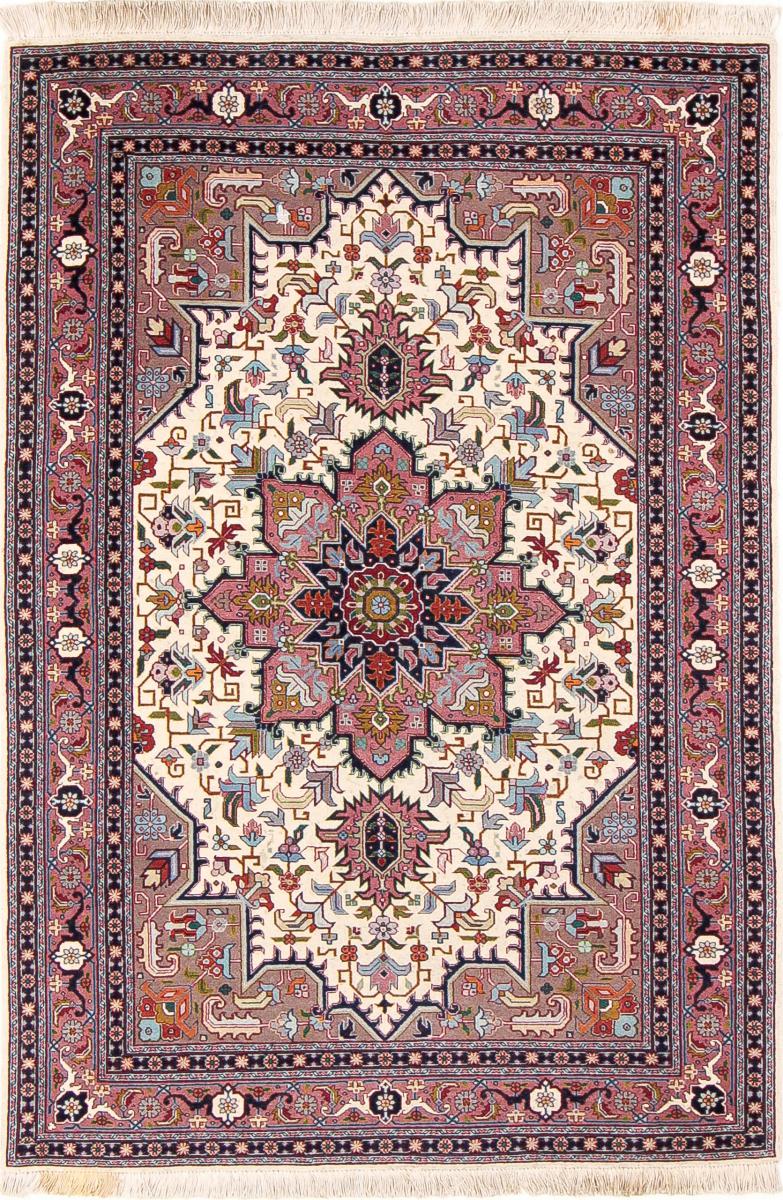 Persian Rug Tabriz 50Raj 146x106 146x106, Persian Rug Knotted by hand