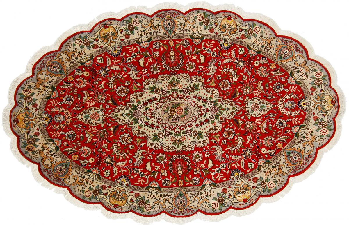 Persian Rug Tabriz 50Raj 206x131 206x131, Persian Rug Knotted by hand