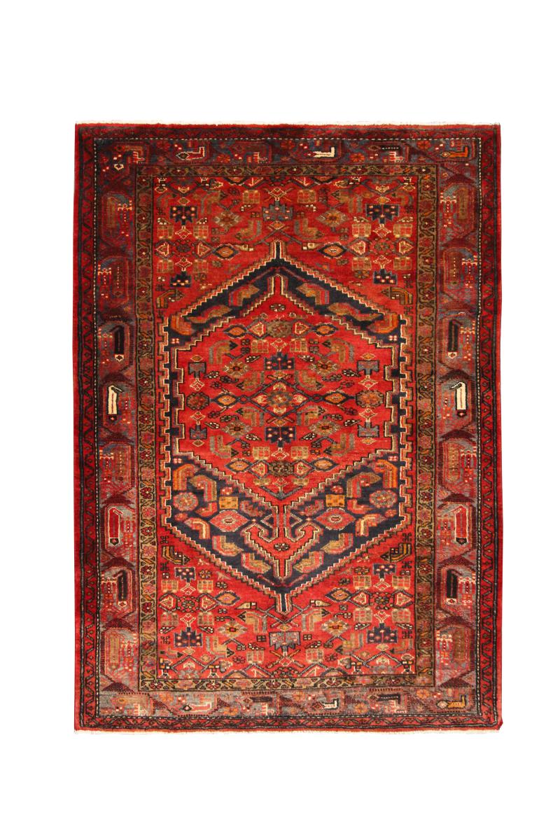 Persian Rug Bidjar Zanjan 199x137 199x137, Persian Rug Knotted by hand