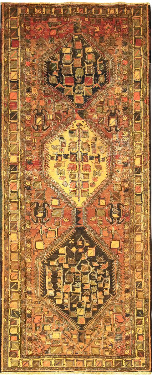 Persian Rug Kilim Fars 9'7"x3'9" 9'7"x3'9", Persian Rug Woven by hand