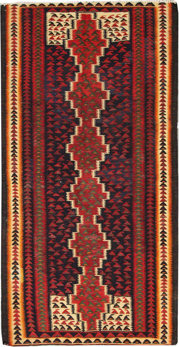 Alfombra persa Kilim Fars 282x147 282x147, Alfombra persa Tejido a mano