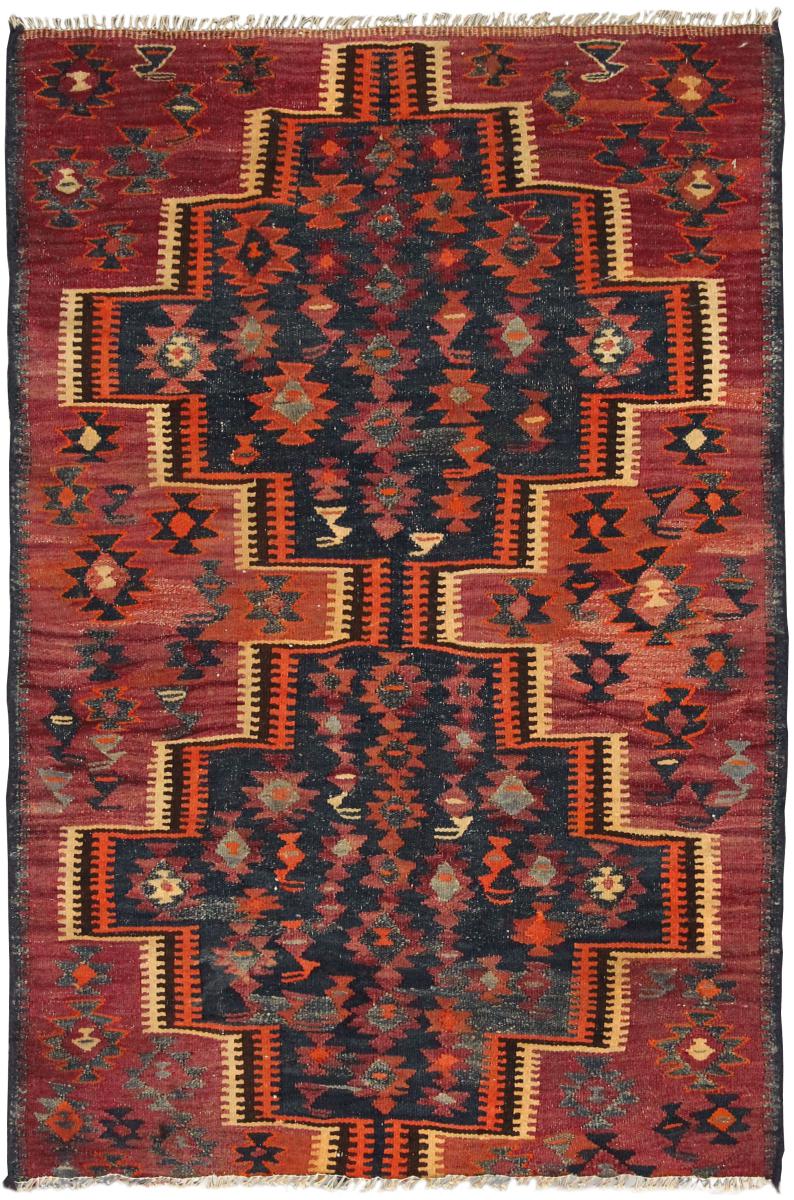  ペルシャ絨毯 キリム Fars 217x129 217x129,  ペルシャ絨毯 手織り