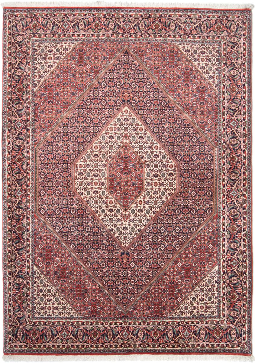 Persian Rug Bidjar 8'1"x5'9" 8'1"x5'9", Persian Rug Knotted by hand