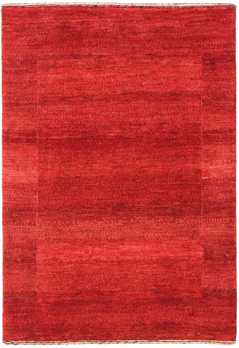 Tapis persan Persan Gabbeh Loribaft Atash 112x80 112x80, Tapis persan Noué à la main