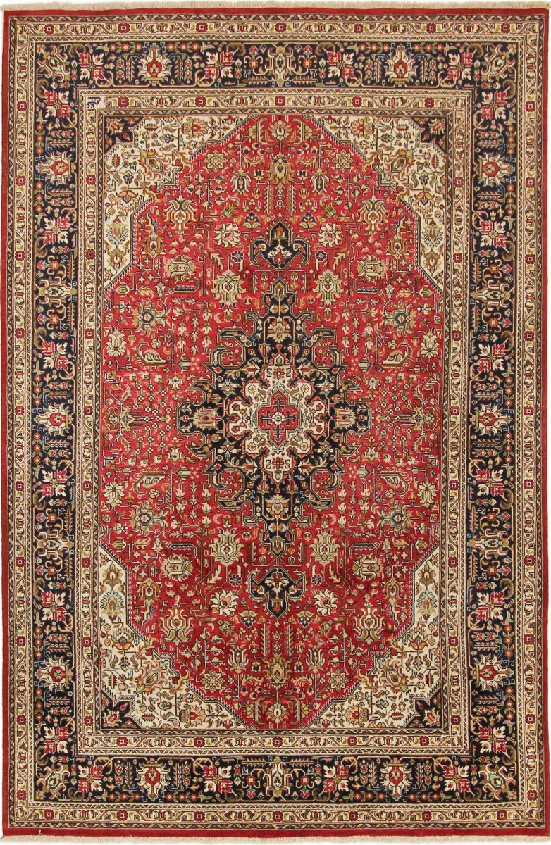 Persian Rug Tabriz 9'11"x6'6" 9'11"x6'6", Persian Rug Knotted by hand