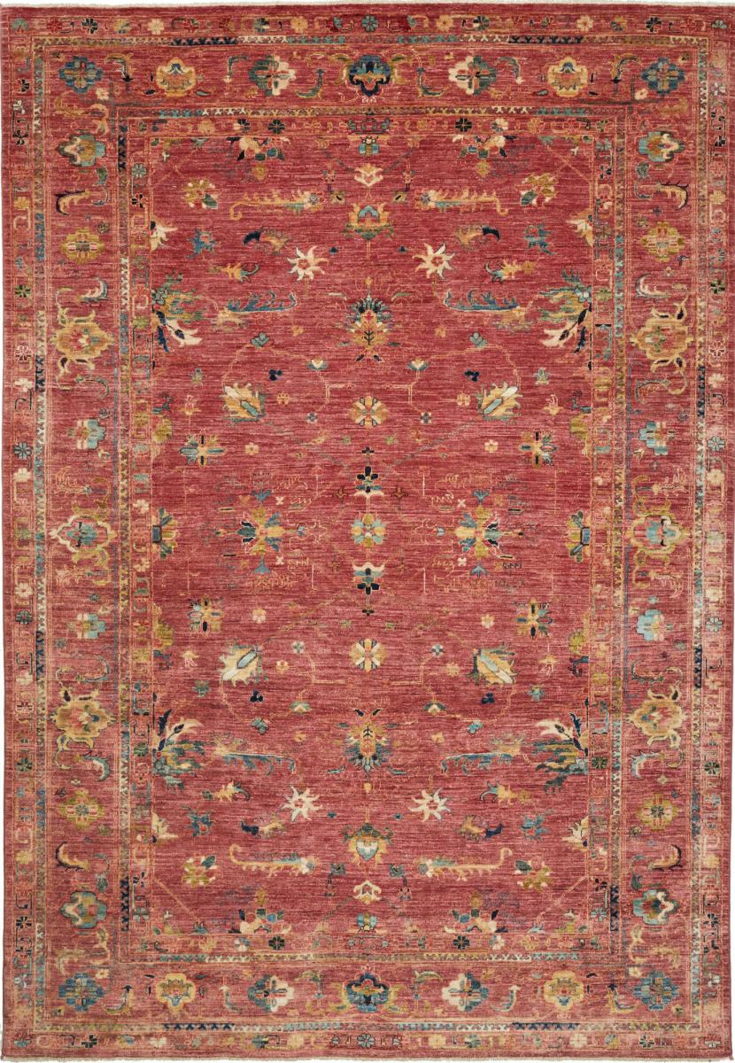 Pakistani rug Ziegler Design 9'6"x6'6" 9'6"x6'6", Persian Rug Knotted by hand