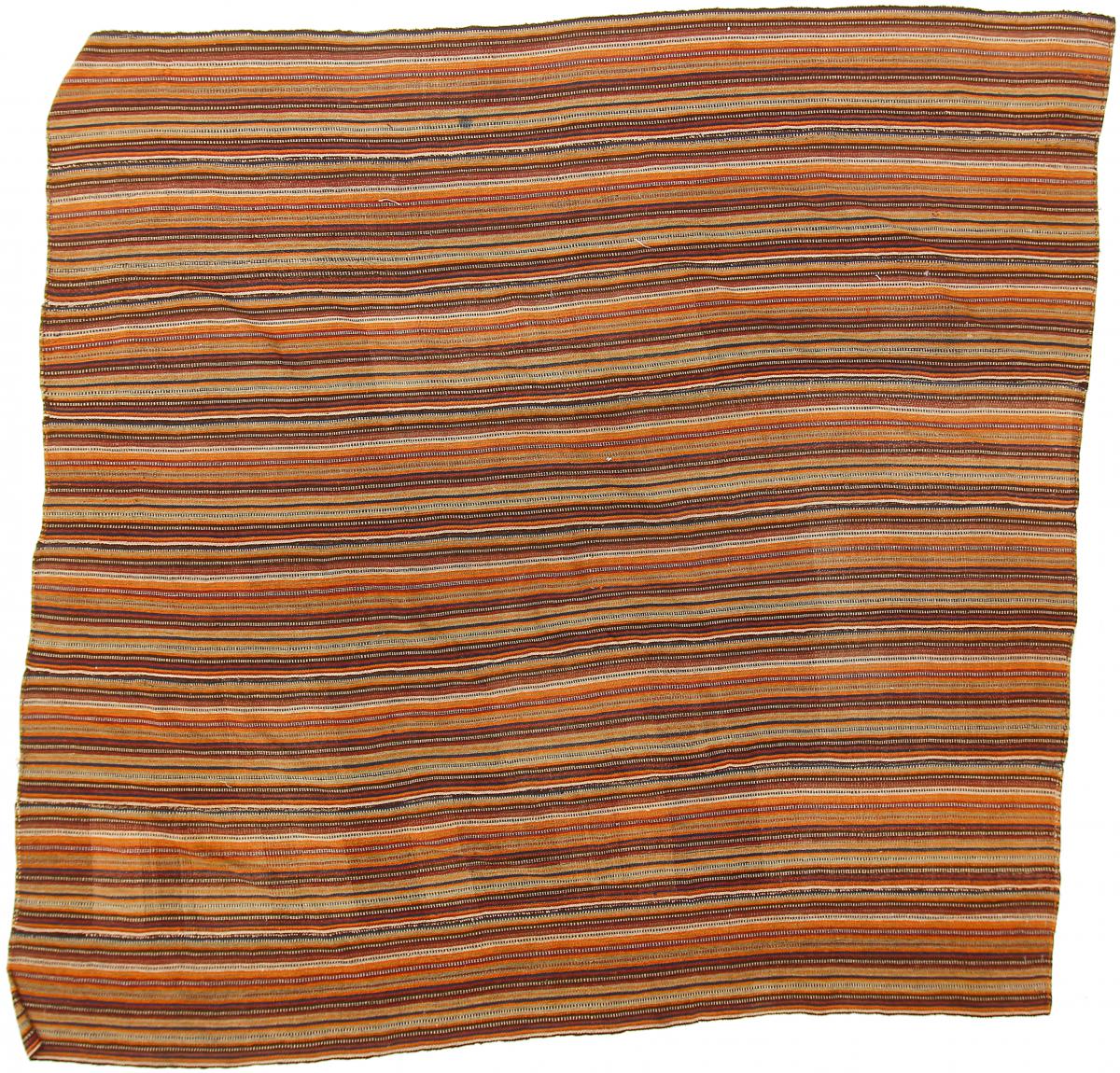  ペルシャ絨毯 キリム Fars アンティーク 225x218 225x218,  ペルシャ絨毯 手織り