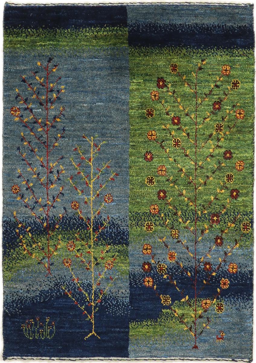 Perzisch tapijt Perzisch Gabbeh Loribaft Nature 90x64 90x64, Perzisch tapijt Handgeknoopte