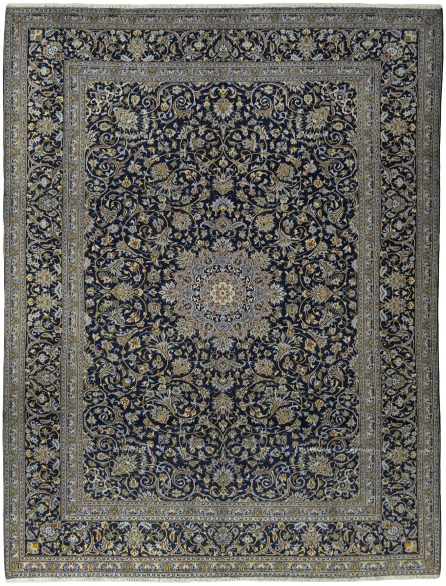 Persisk tæppe Keshan 410x311 410x311, Persisk tæppe Knyttet i hånden
