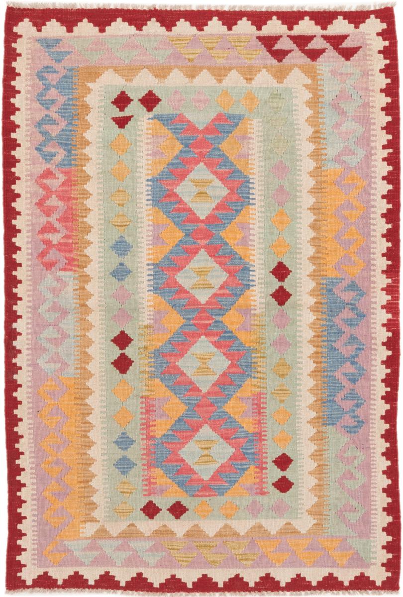 Afghansk tæppe Kelim Afghan 150x103 150x103, Persisk tæppe Håndvævet
