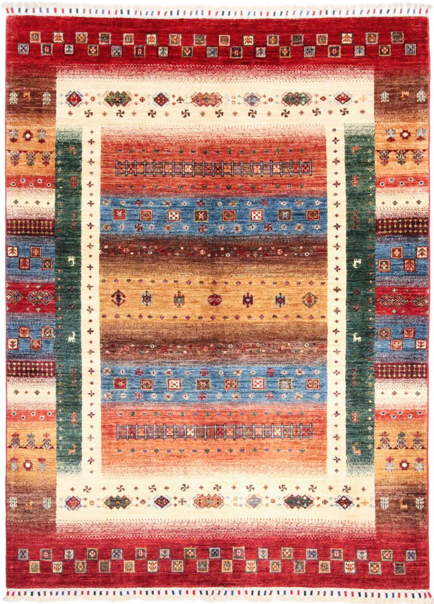 Tapis afghan Arijana Design 209x152 209x152, Tapis persan Noué à la main