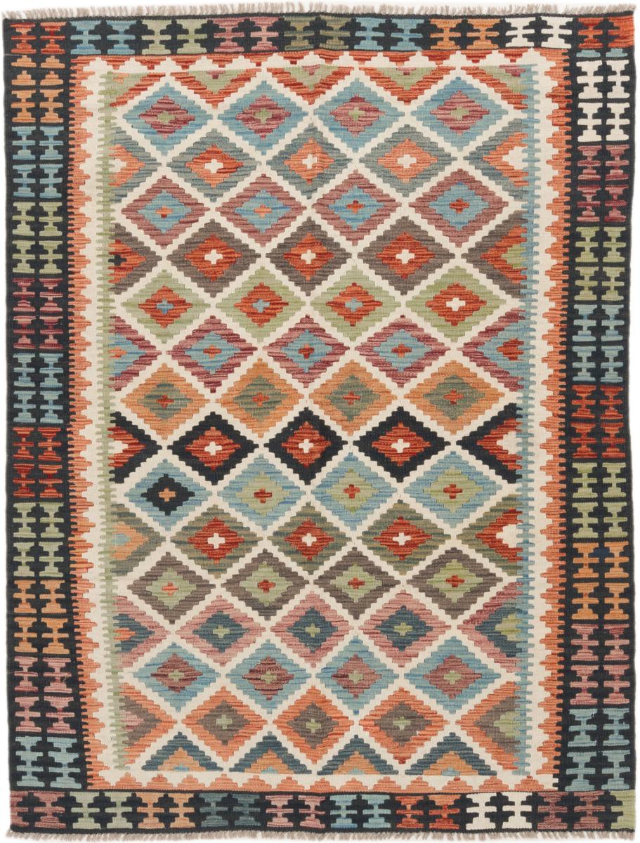 Afghaans tapijt Kilim Afghan 194x147 194x147, Perzisch tapijt Handgeweven