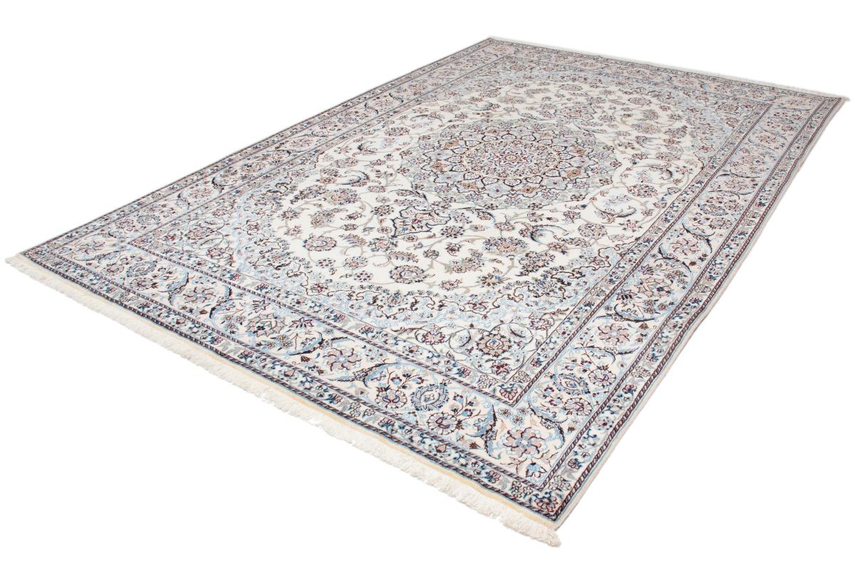 Tapis persan Naïn 9La 9'8"x6'6" 9'8"x6'6", Tapis persan Noué à la main