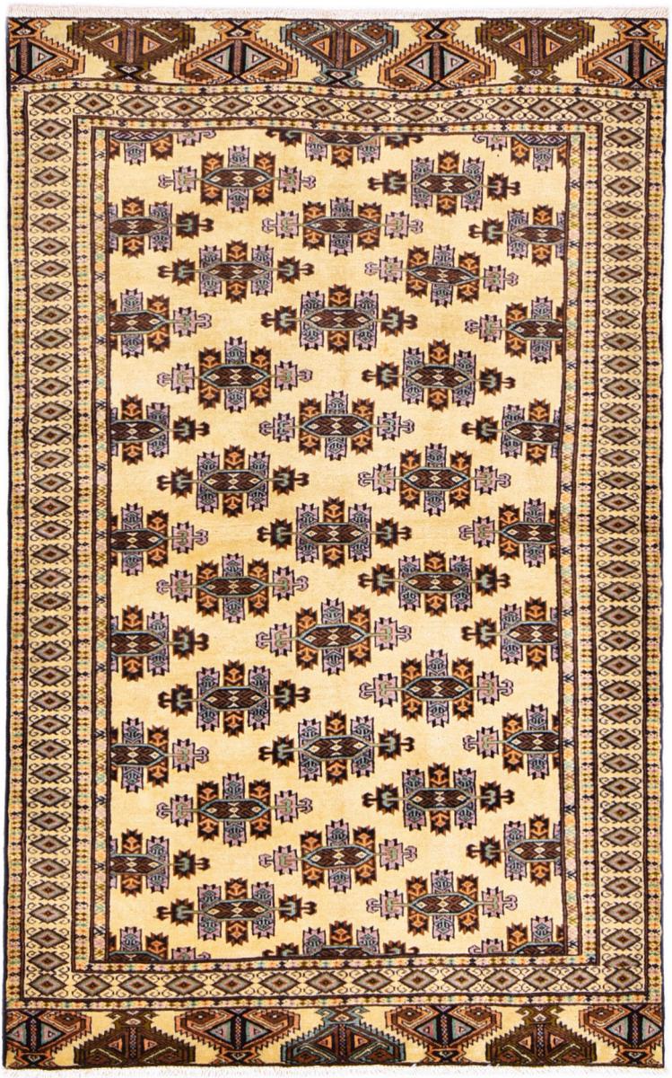 Persisk tæppe Turkaman 191x118 191x118, Persisk tæppe Knyttet i hånden