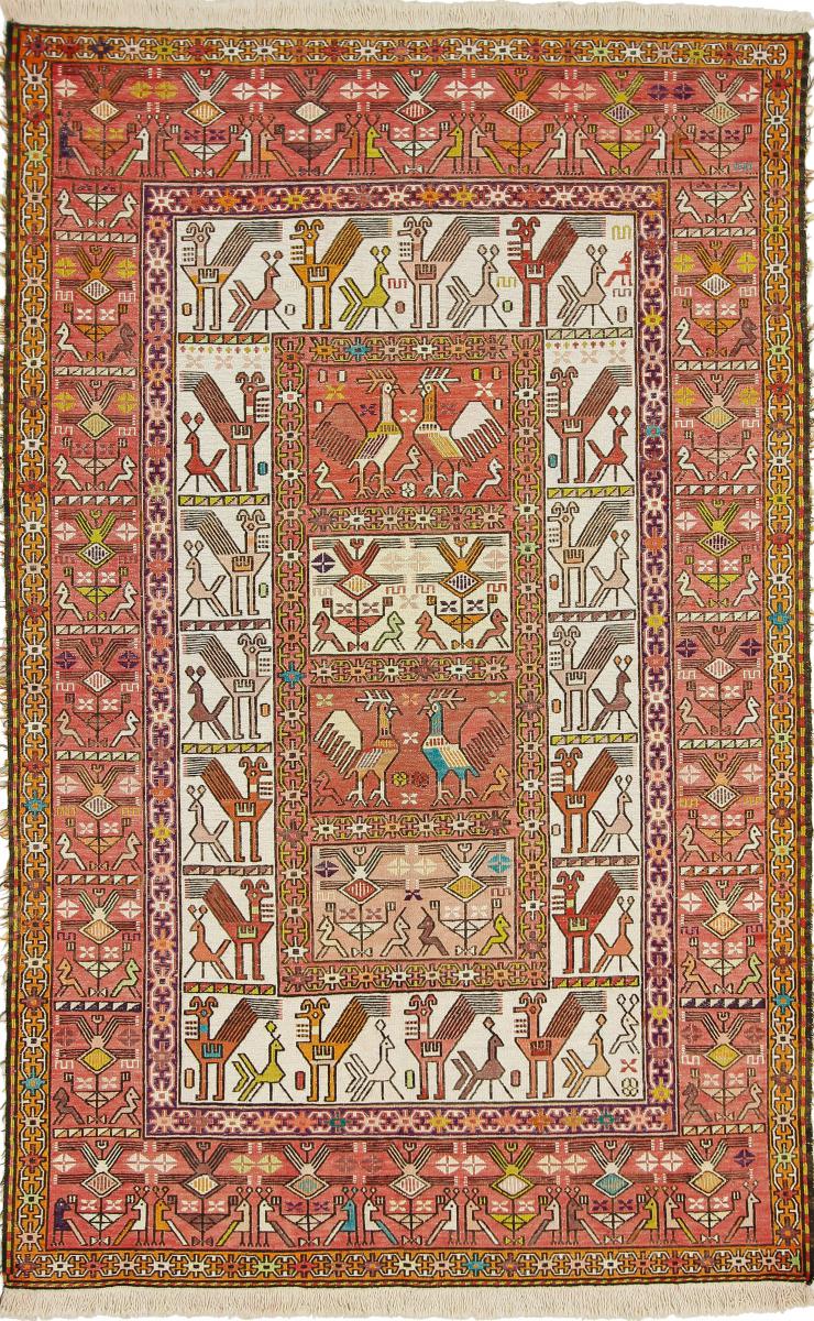 Persisk matta Kilim Fars 192x124 192x124, Persisk matta handvävd 