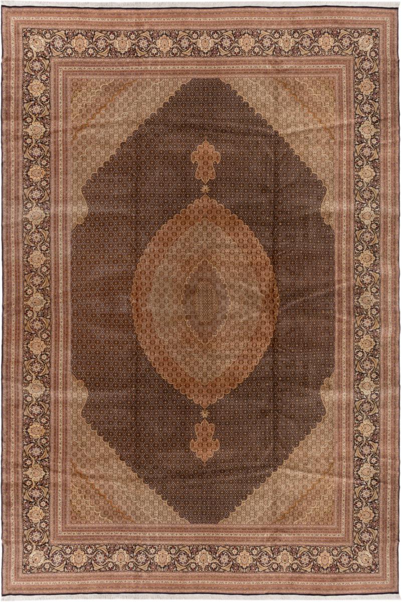 Persian Rug Tabriz 19'3"x12'8" 19'3"x12'8", Persian Rug Knotted by hand