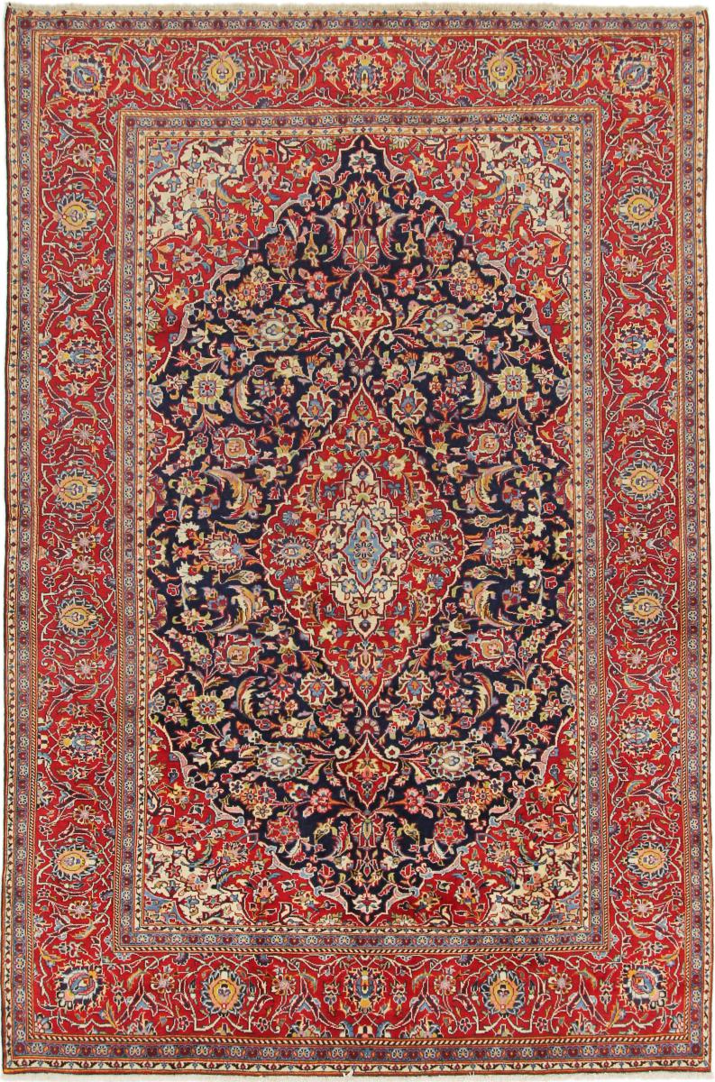 Persian Rug Keshan 296x195 296x195, Persian Rug Knotted by hand