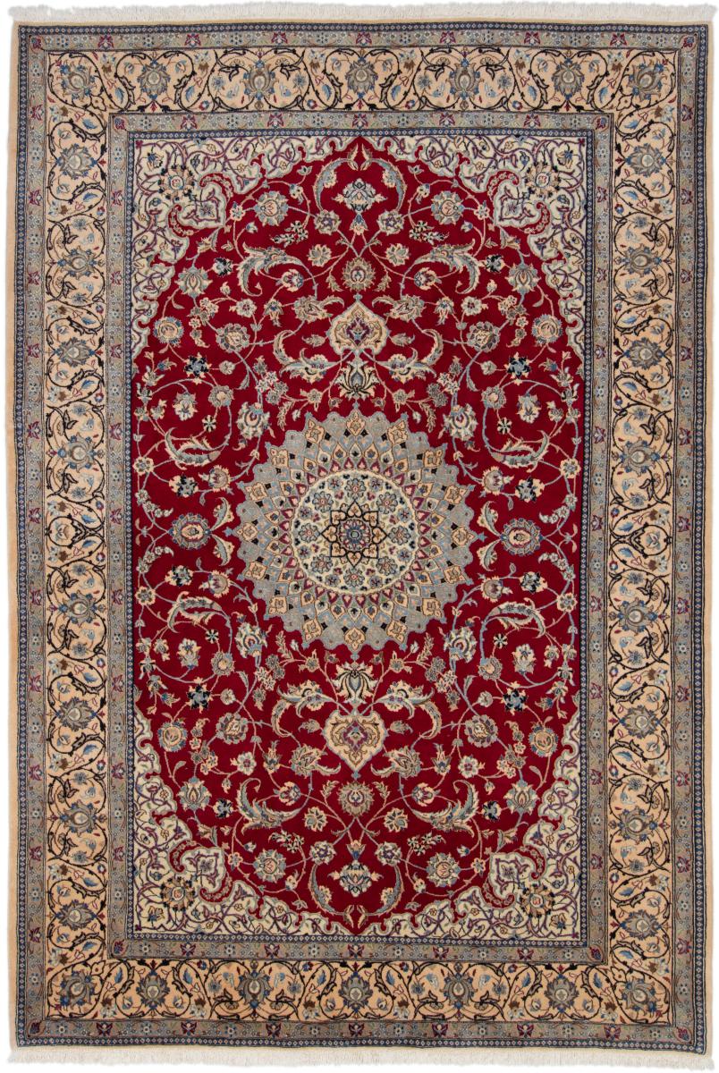 Persian Rug Nain 9La 9'9"x6'8" 9'9"x6'8", Persian Rug Knotted by hand