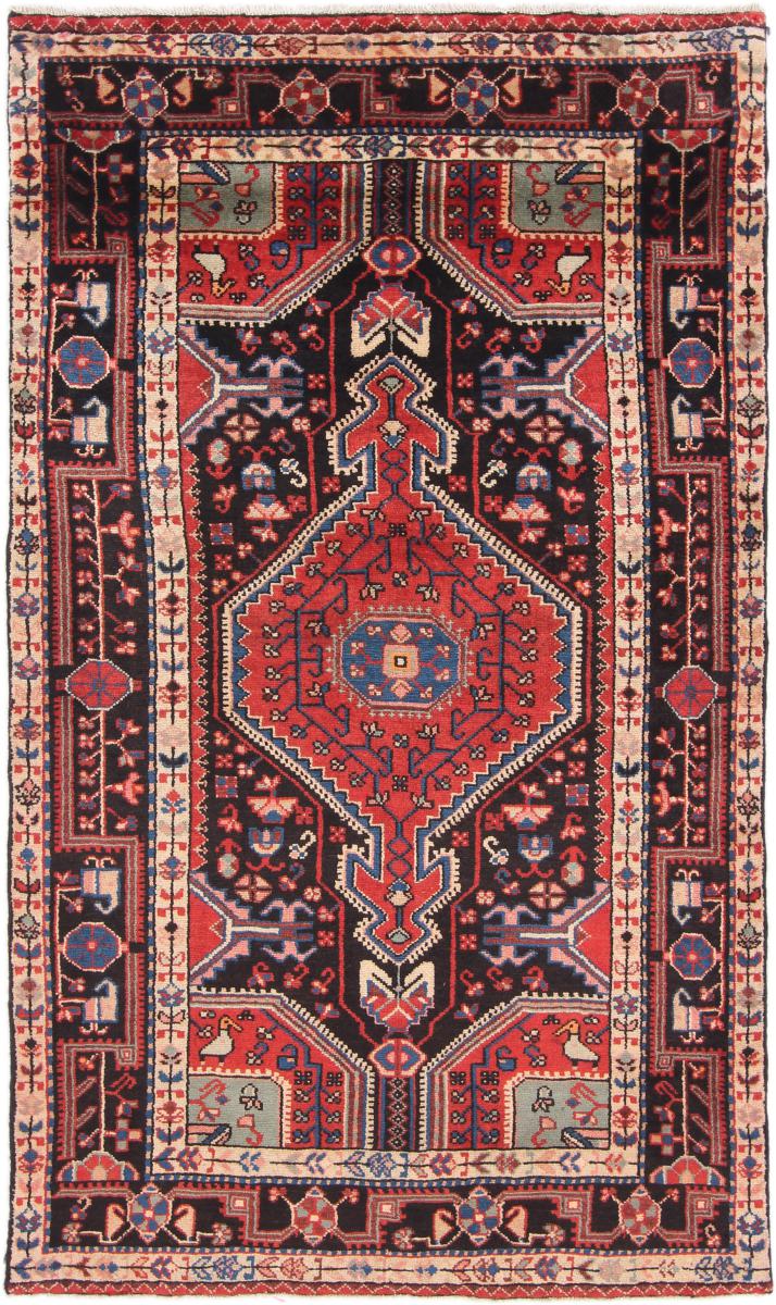  ペルシャ絨毯 Tuyserkan 6'3"x3'7" 6'3"x3'7",  ペルシャ絨毯 手織り