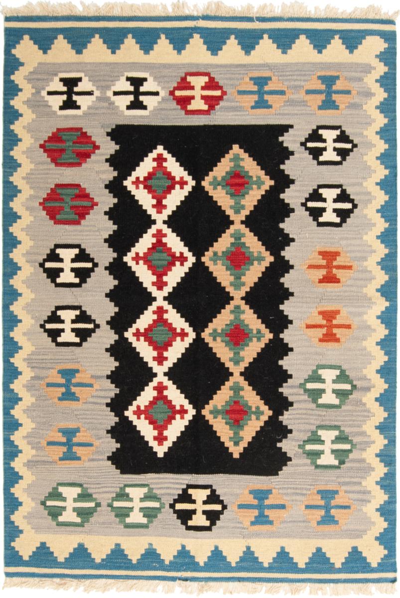 Persian Rug Kilim Fars 5'11"x4'1" 5'11"x4'1", Persian Rug Woven by hand