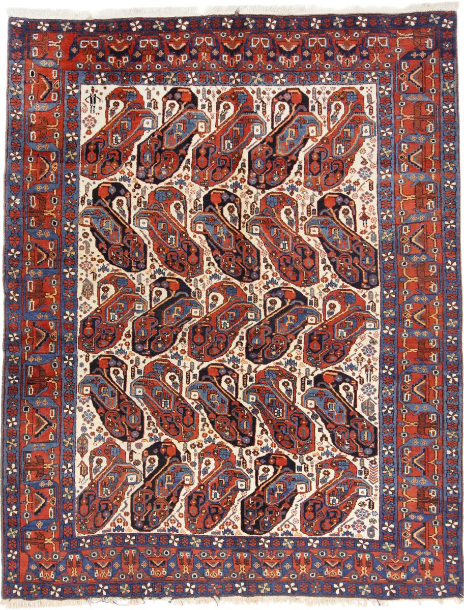 Tapis persan Bidjar 211x147 211x147, Tapis persan Noué à la main