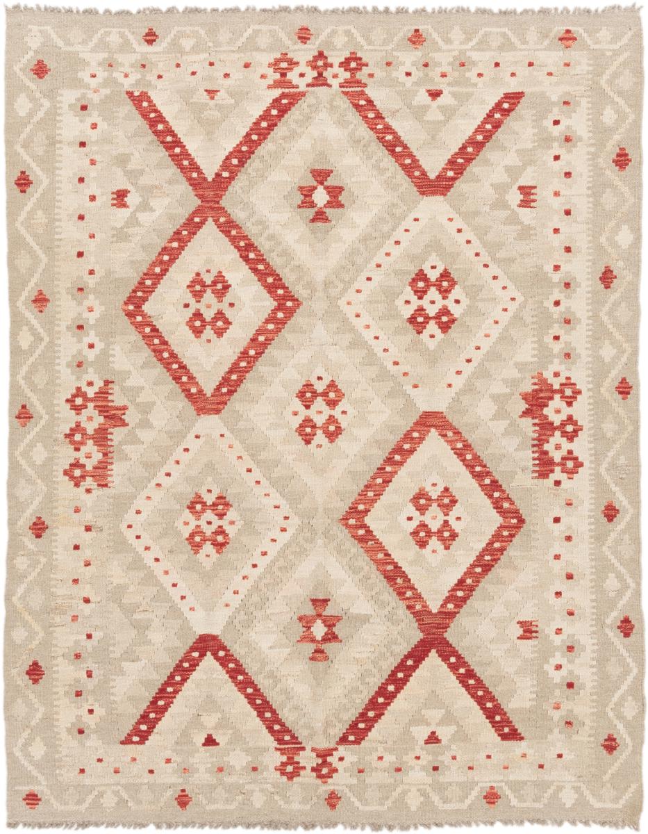 Afghansk tæppe Kelim Afghan 196x151 196x151, Persisk tæppe Håndvævet