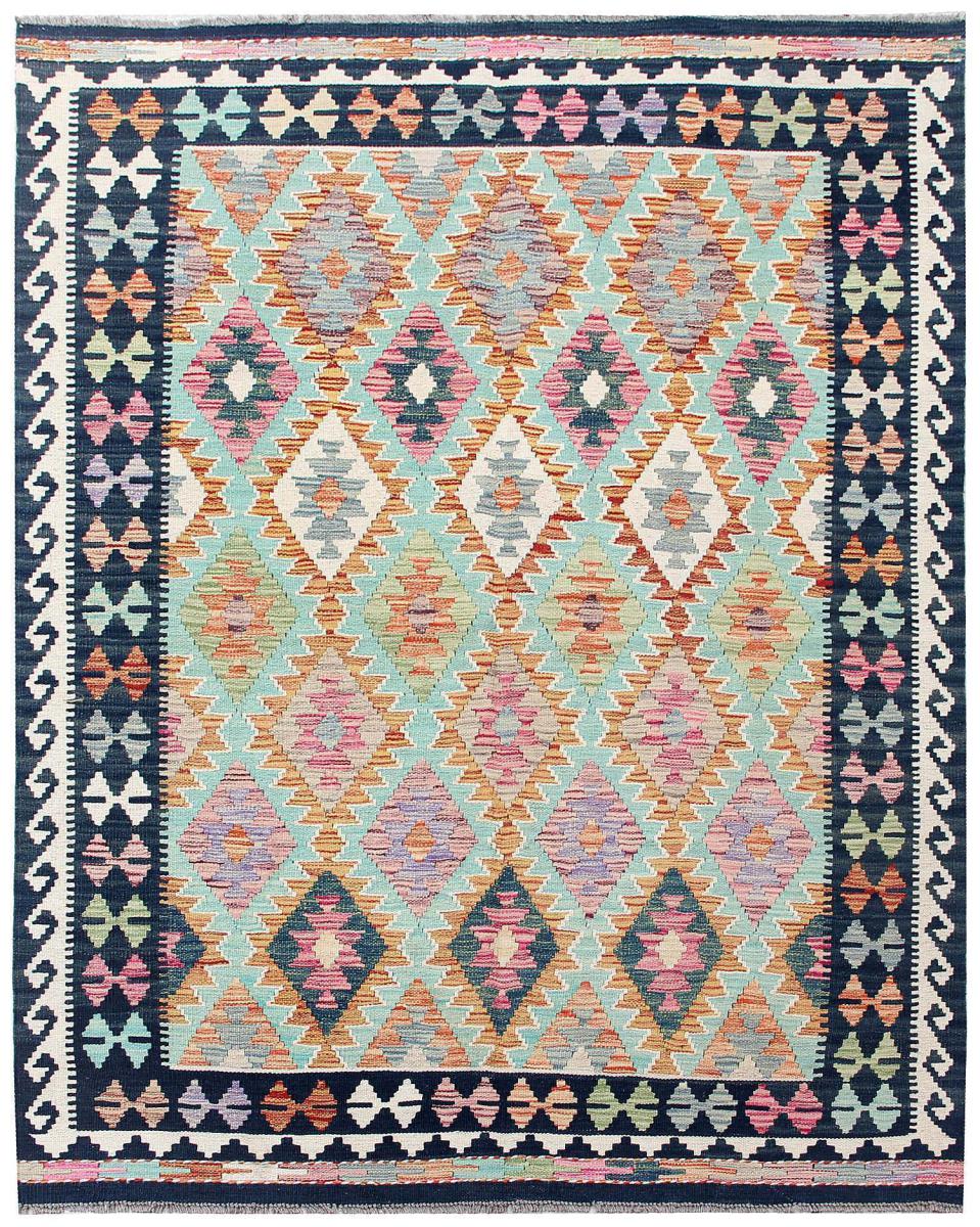 Alfombra afgana Kilim Afghan 6'2"x5'0" 6'2"x5'0", Alfombra persa Tejido a mano