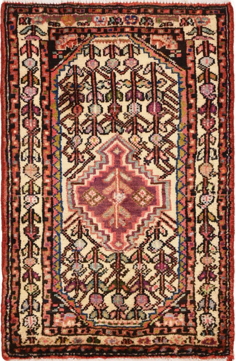 Tapis persan Hamadan 82x51 82x51, Tapis persan Noué à la main