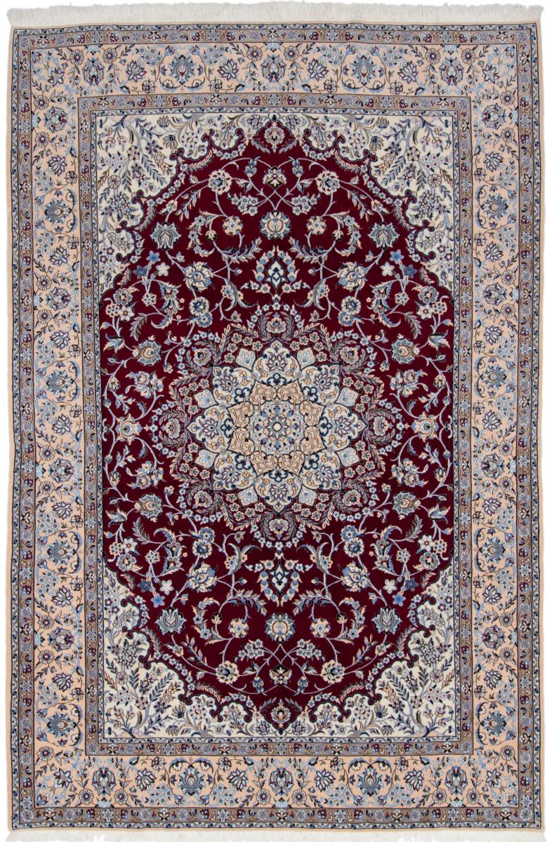 Tapis persan Naïn 9La 10'0"x6'8" 10'0"x6'8", Tapis persan Noué à la main