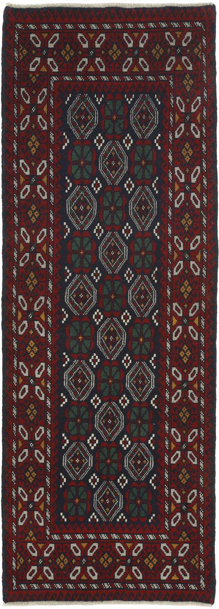 Persian Rug Baluch 6'8"x2'3" 6'8"x2'3", Persian Rug Knotted by hand