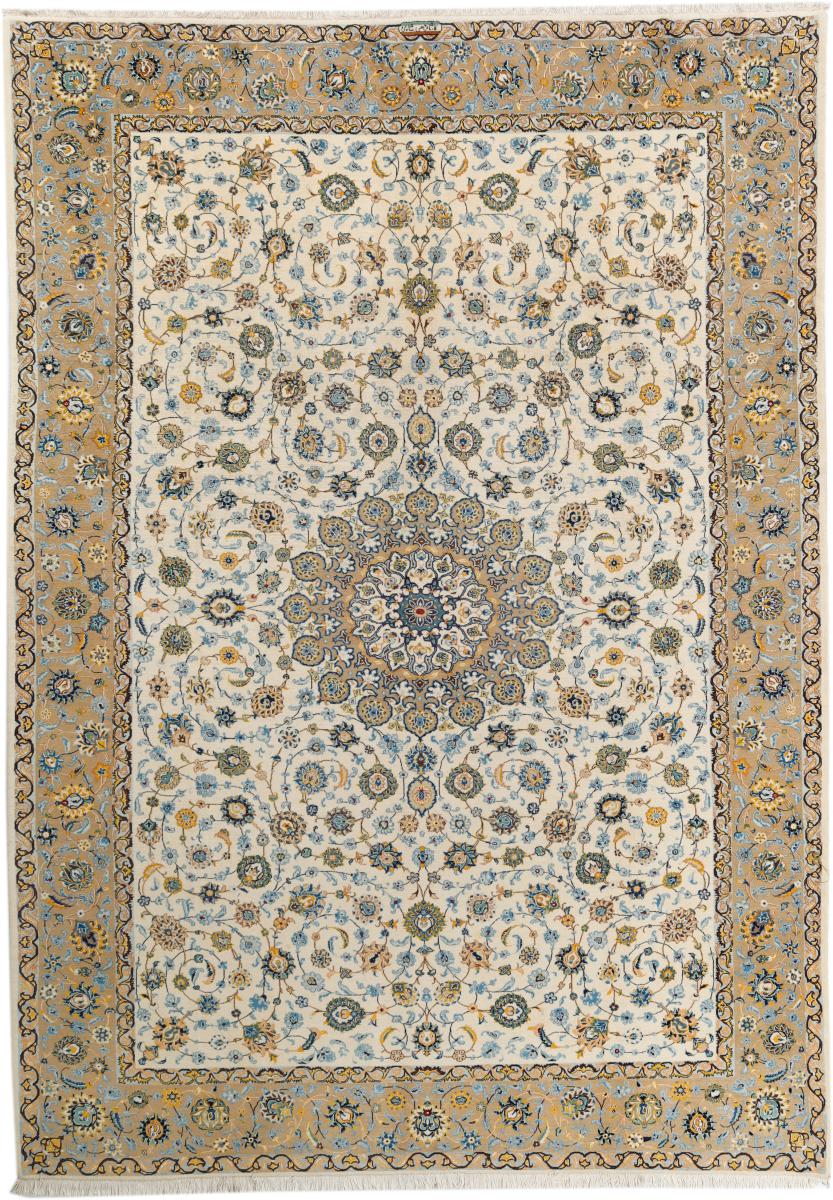 Tapis persan Kashan 388x273 388x273, Tapis persan Noué à la main