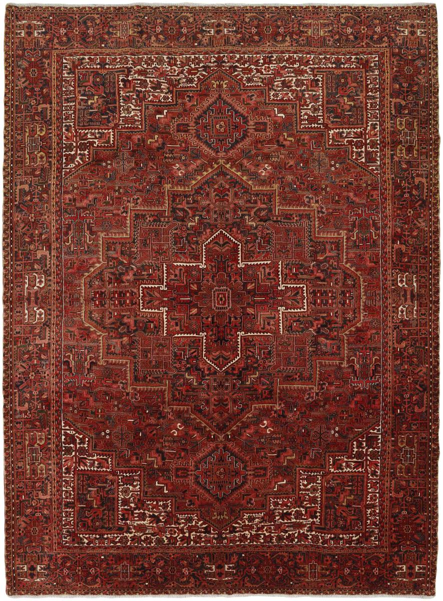 Persian Rug Heriz 13'9"x10'0" 13'9"x10'0", Persian Rug Knotted by hand