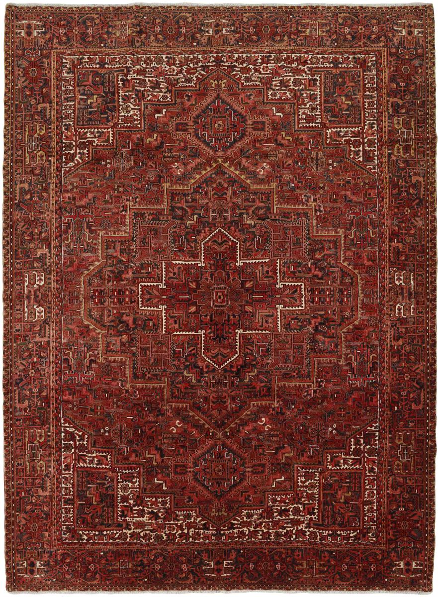 Tapis persan Heriz 419x306 419x306, Tapis persan Noué à la main