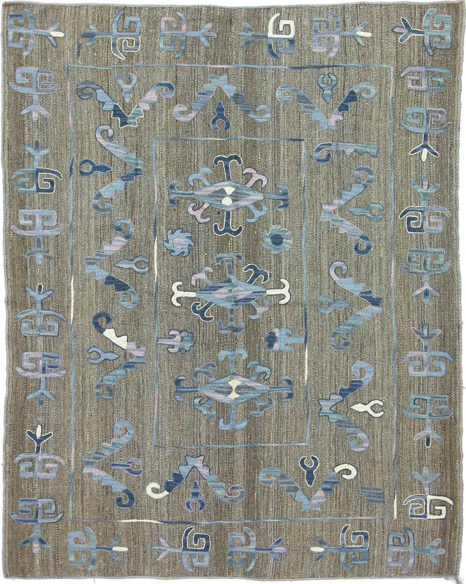アフガンカーペット キリム アフガン Soozani 194x158 194x158,  ペルシャ絨毯 手織り