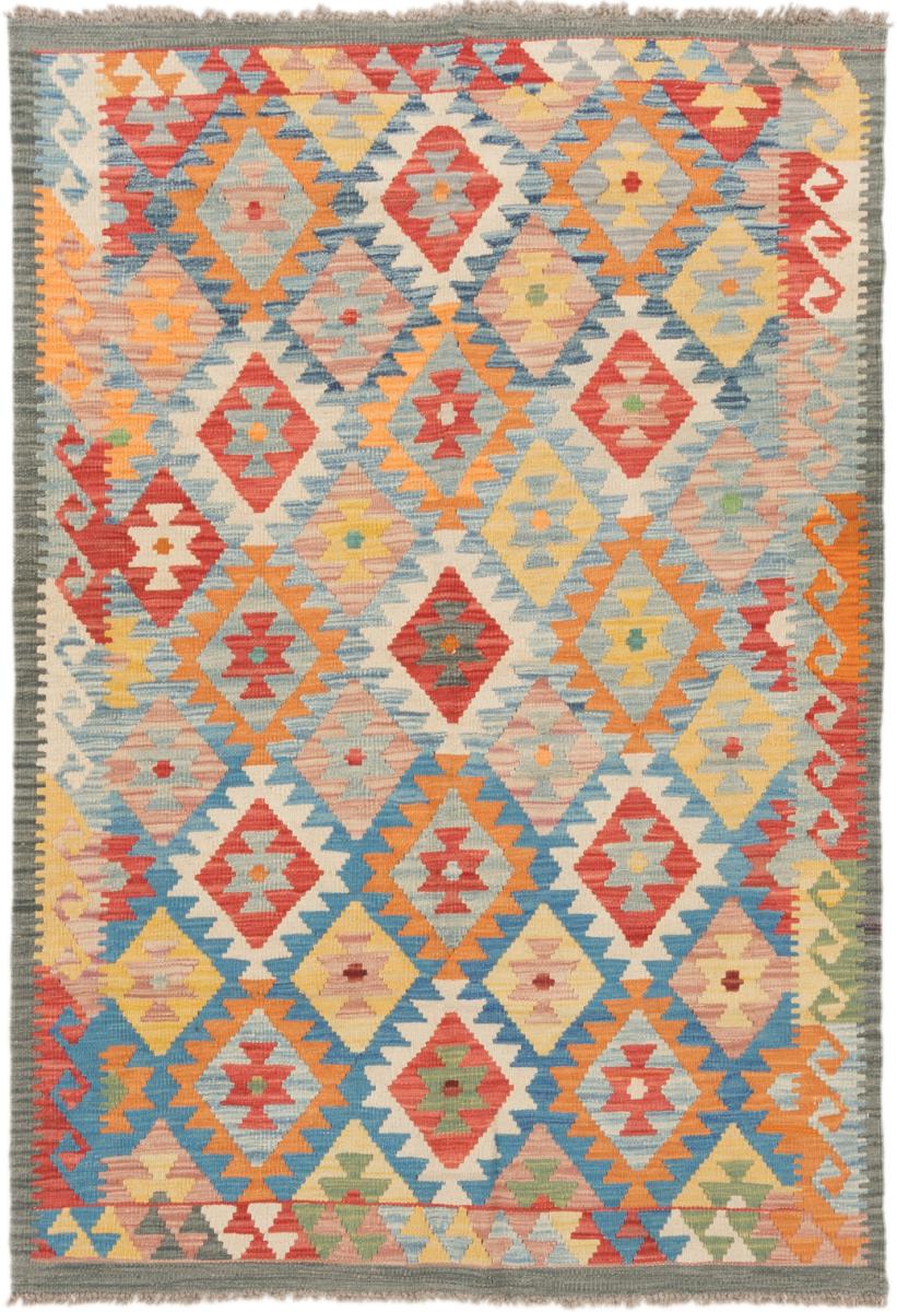 Afghansk tæppe Kelim Afghan 179x126 179x126, Persisk tæppe Håndvævet