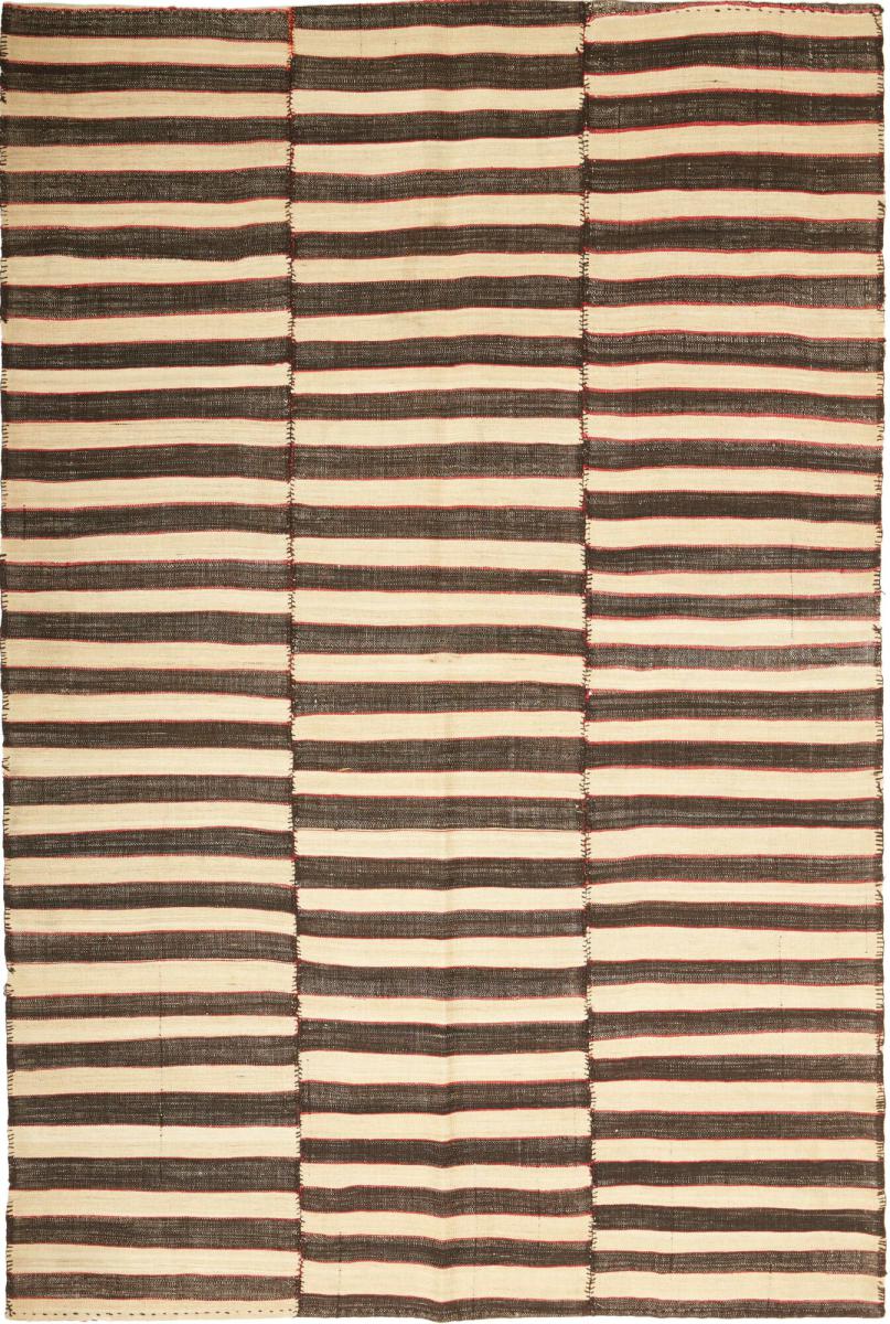 Perzisch tapijt Kilim Fars Mazandaran Antiek 215x141 215x141, Perzisch tapijt Handgeweven