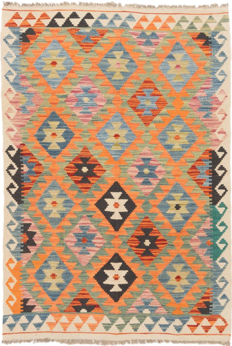 Afghanska mattan Kilim Afghan 155x105 155x105, Persisk matta handvävd 