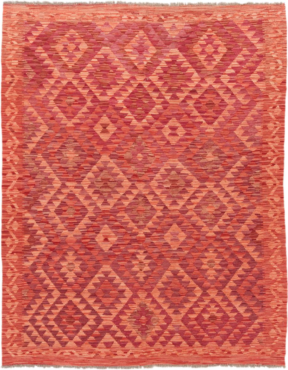 Tapete afegão Kilim Afegão 204x163 204x163, Tapete persa Tecido à mão