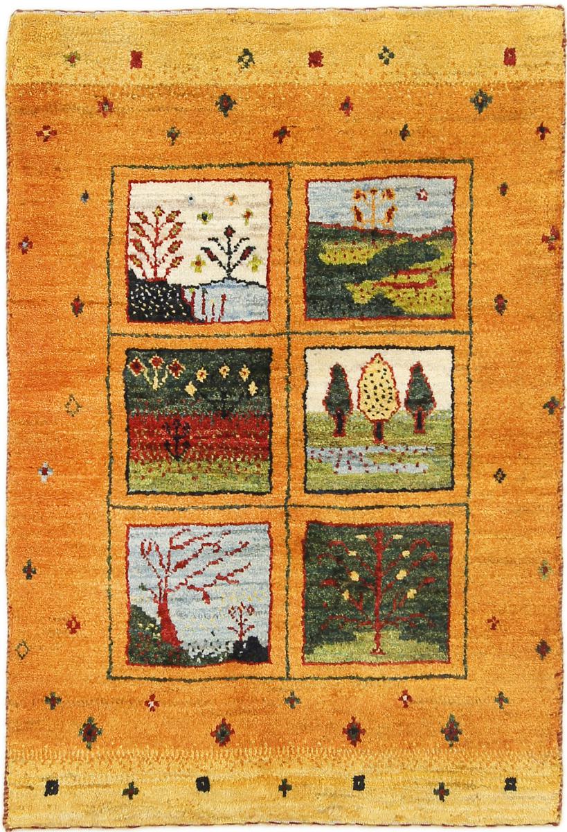  ペルシャ絨毯 ペルシャ ギャッベ ペルシャ ロリbaft Nature 95x65 95x65,  ペルシャ絨毯 手織り