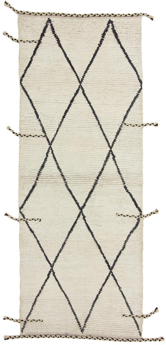 パキスタンのカーペット Berber Maroccan Design 237x91 237x91,  ペルシャ絨毯 手織り