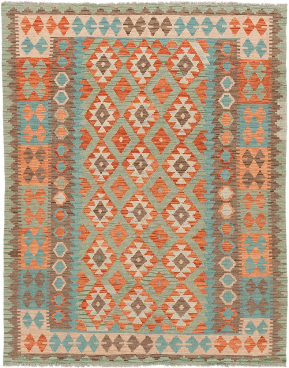 Tapete afegão Kilim Afegão 6'6"x5'2" 6'6"x5'2", Tapete persa Tecido à mão