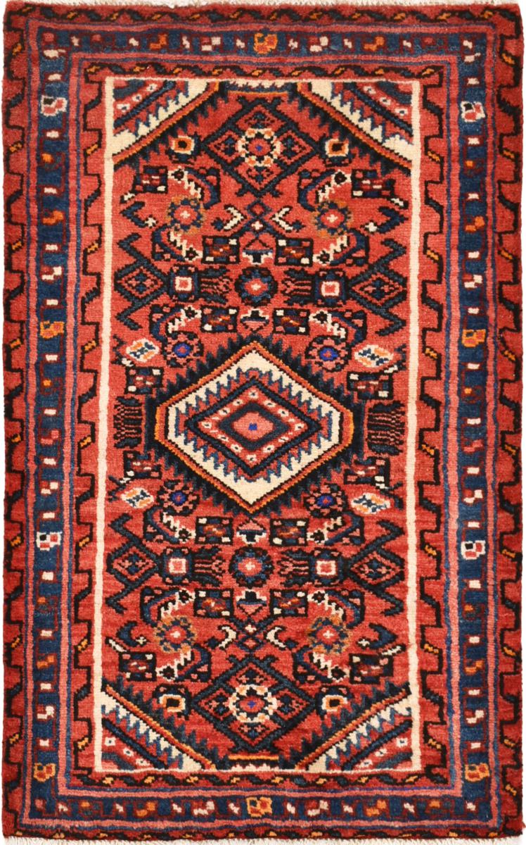 Tapis persan Hamadan 98x59 98x59, Tapis persan Noué à la main