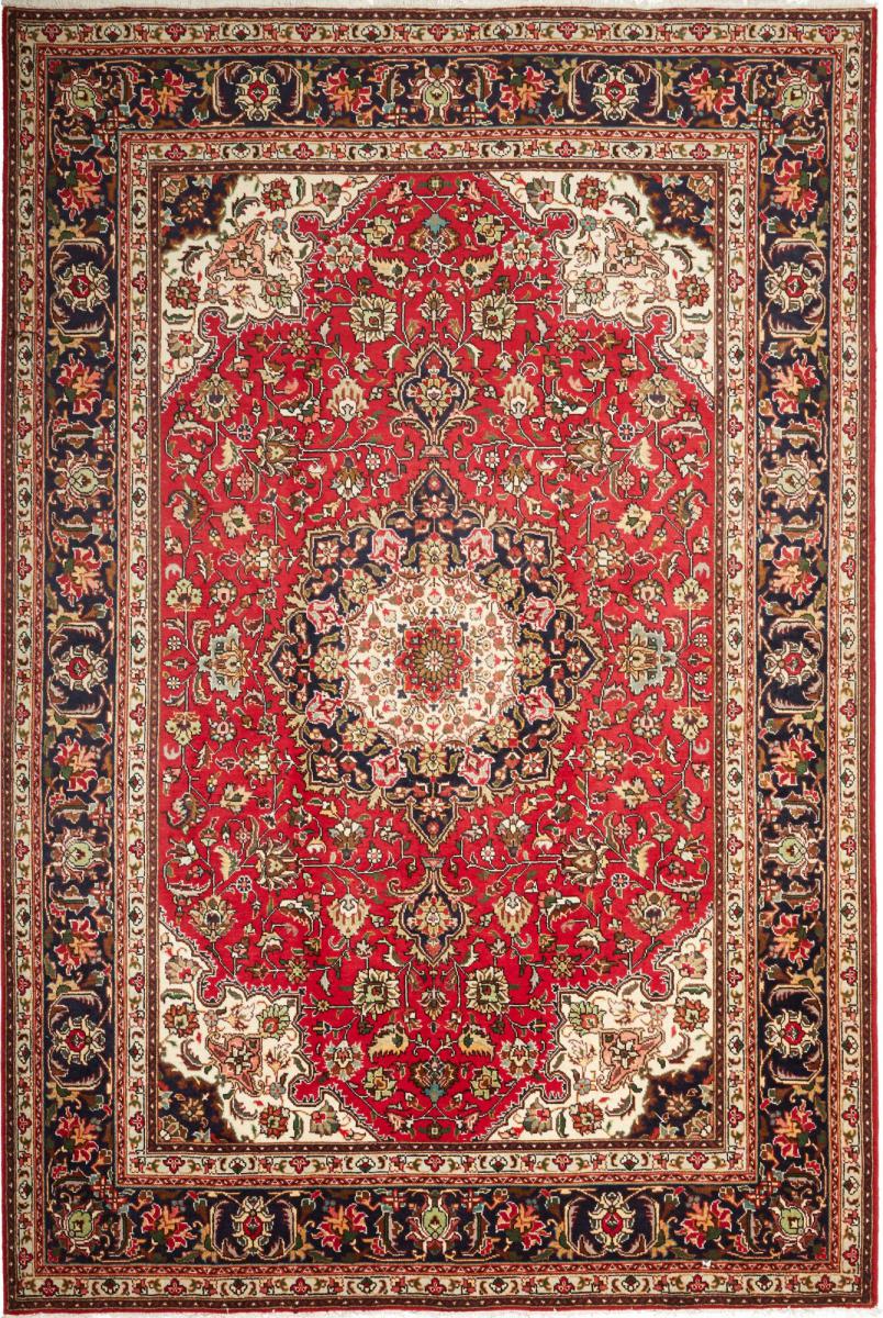 Persian Rug Tabriz 294x199 294x199, Persian Rug Knotted by hand